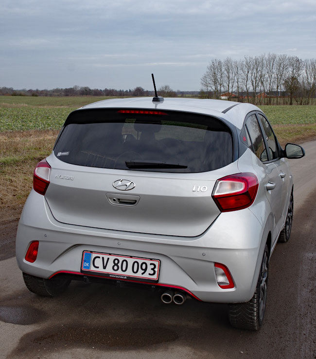 Biltest Hyundai i10 1 0 T Gdi 100 hk N Line Prøvekørsel